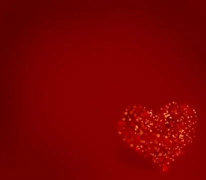 Valentine heart background Stock Illustration