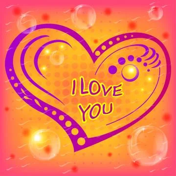 Valentine heart Stock Illustration