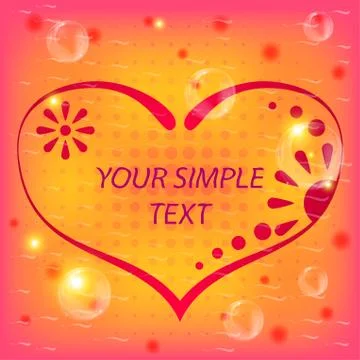 Valentine heart Stock Illustration