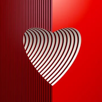 Valentine heart Stock Illustration