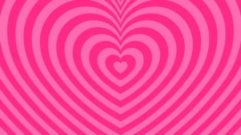 Valentine Heart Pattern Grow 4K Horizontal Animation Stock Footage 325617082