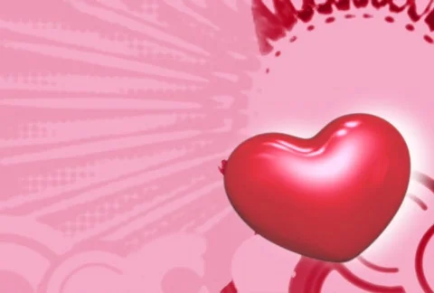 Valentine hearts background  Stock-Footage 308322