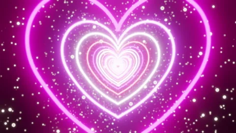 Valentine hearts background Stock Footage 169452234