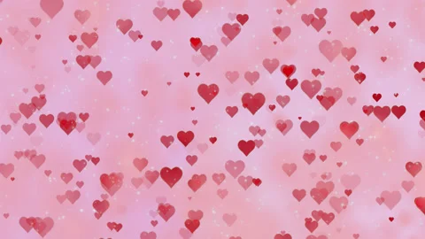 Valentine Hearts Background Stock-Footage 169774113