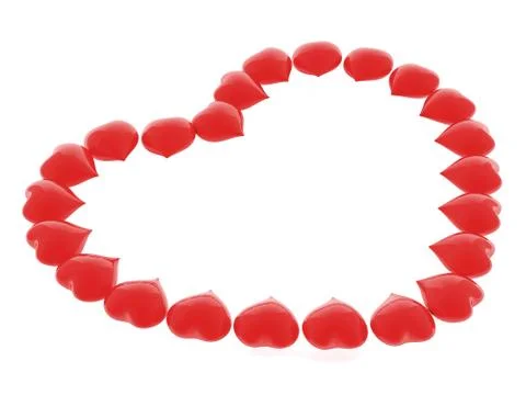 Valentine Hearts Stock-Illustration