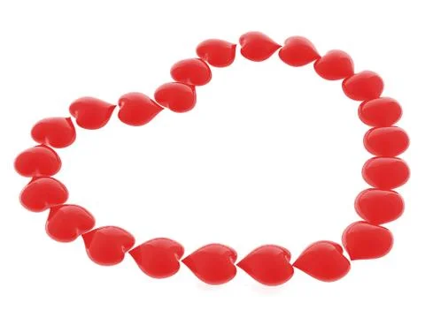 Valentine Hearts Stock Illustration