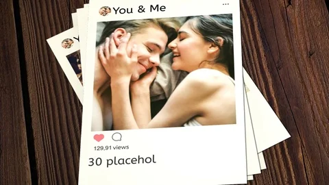 VALENTINE INSTAGRAM SLIDESHOW Stock After Effects