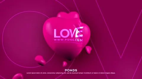 Valentine Love 스톡 After Effects