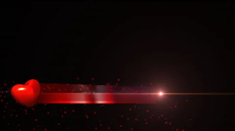 Valentine Lower Third 3 Video stock 35289310