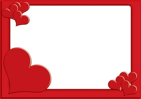 Valentine photoframe2 Stock Illustration