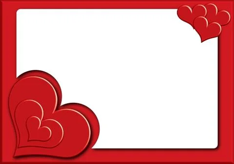 Valentine photoframe3 Stock Illustration