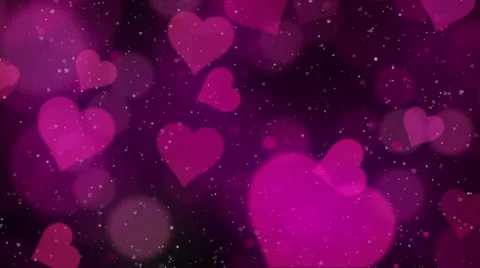 Valentine Pink Background Stock Footage 46164354