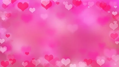 Valentine pink background Stock Illustration
