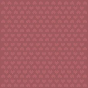Valentine pink heart vector pattern background Stock Illustration