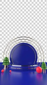 Valentine podium background Stock Illustration