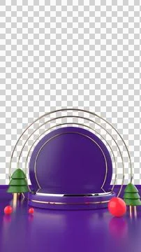 Valentine podium background Stock Illustration