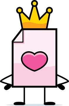 Valentine queen Stock Illustration