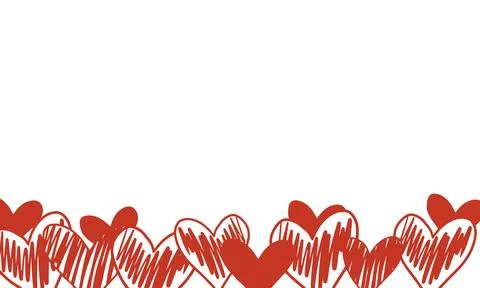 Valentine s day background template for advertisement, banner, party flyer,.. Stock Illustration