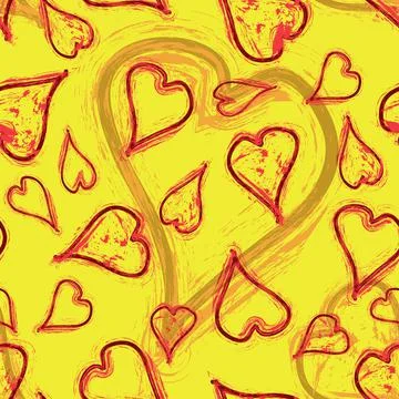Valentine Seamless Stock Illustration