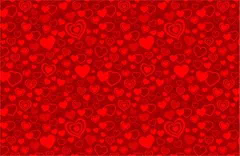Valentine seamless pattern Stock Illustration