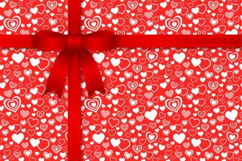 Valentine seamless pattern Stock Illustration