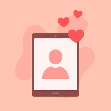 Valentine search bar Stock Illustration
