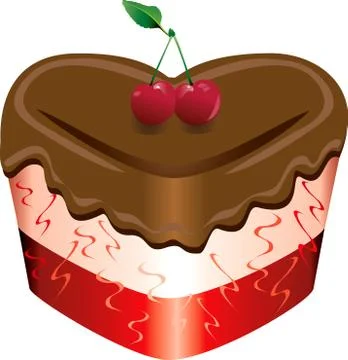 Valentine Sweets  Stock Illustration