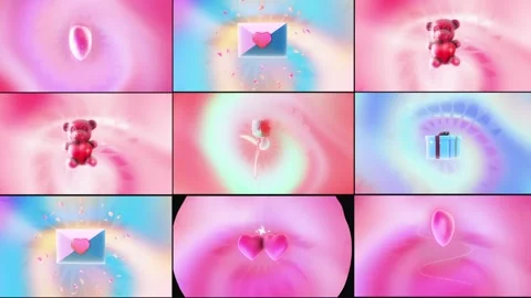 Valentine Transitions Catálogo de After Effects