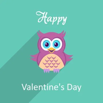 Valentine vector card Stock-Illustration