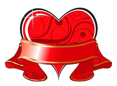 Valentine's abstract Stock Illustration