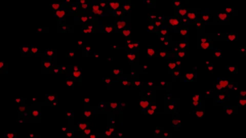 Valentines and Wedding day blinking background Animation 4k Heart Romantic .. Stock Footage 305166224
