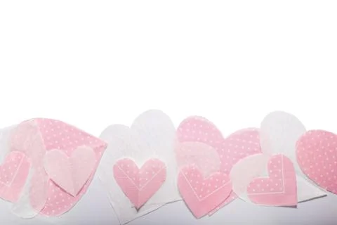Valentine's background with copy space Foto stock