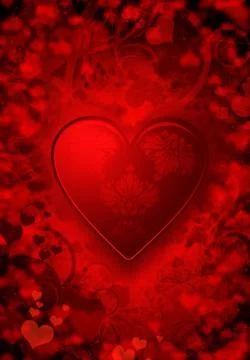 Valentines background Stock Illustration