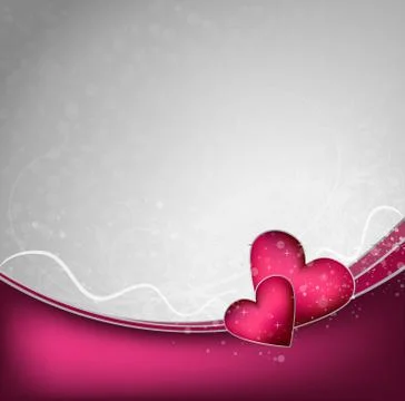 Valentines background Stock Illustration