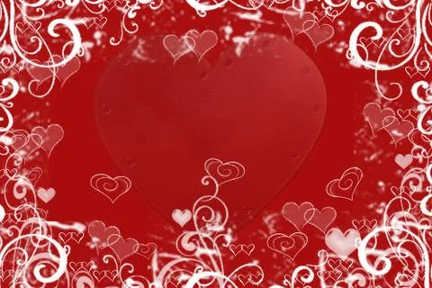 Valentine's background Stock Illustration