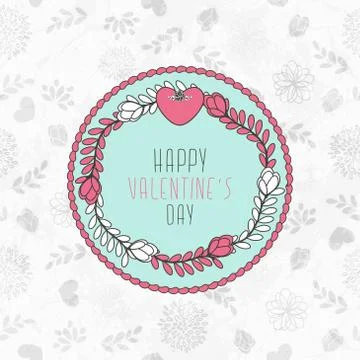 Valentine's Background Stock Illustration