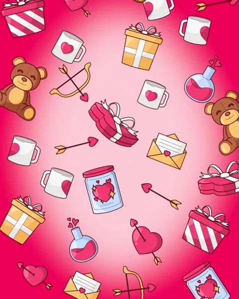 Valentines background video Stock Footage 327947909