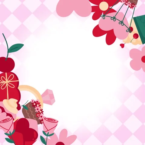Valentines background video Stock Footage 327948506