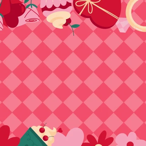 Valentines background video Video stock 327948546