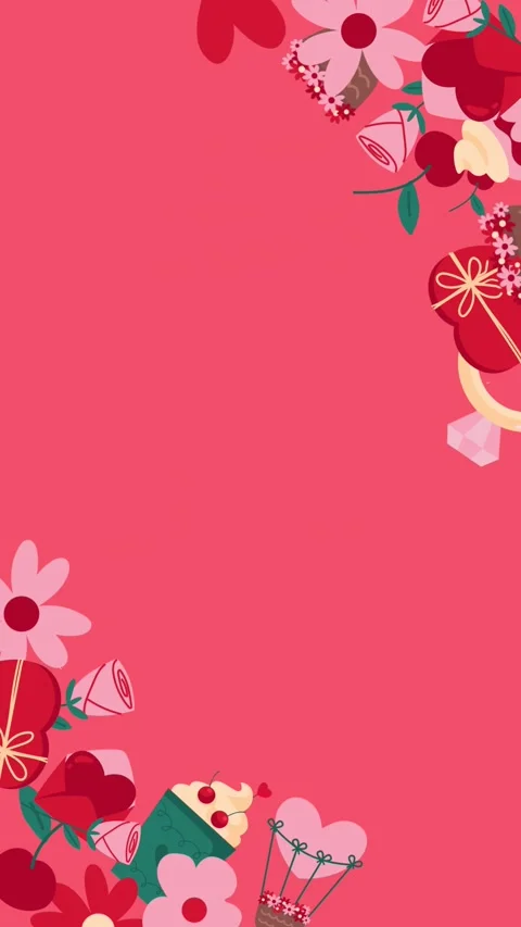 Valentines background video Stock Footage 327948783