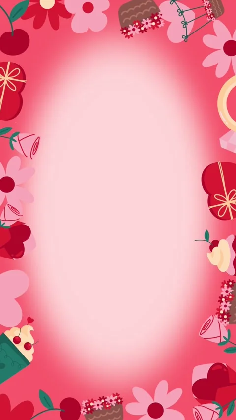 Valentines background video Stock Footage 327948807