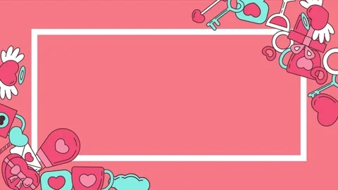 Valentines background video Stock Footage 327949006