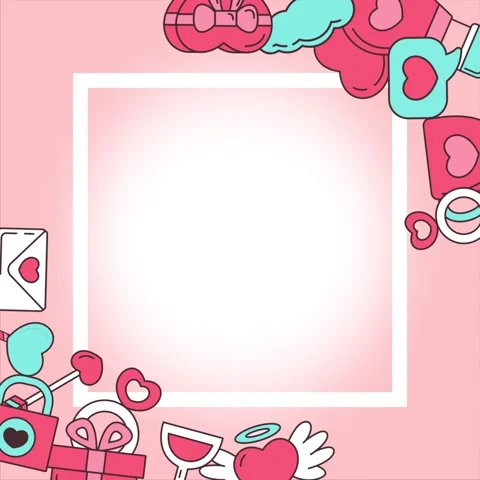 Valentines background video Stock Footage 327949069