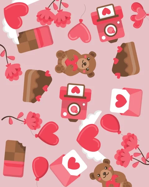 Valentines background video Stock Footage 327949296