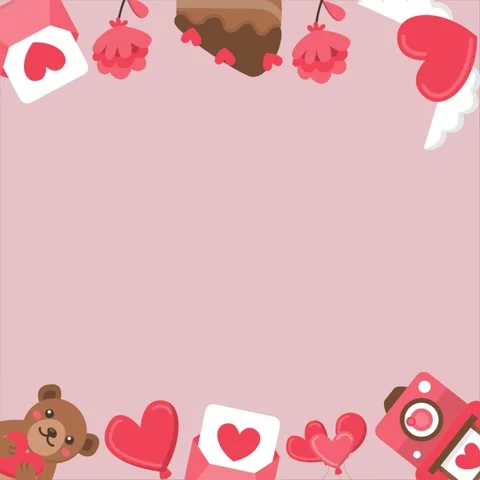 Valentines background video Stock Footage 327949594