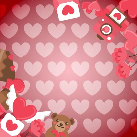 Valentines background video Stock Footage 327949620