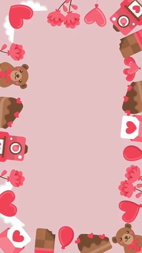Valentines background video Stock Footage 327949670
