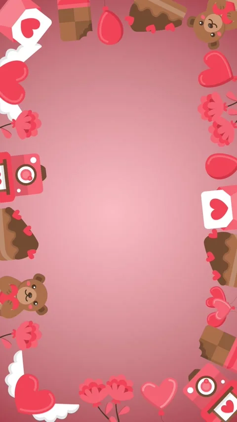 Valentines background video Stock Footage 327949709