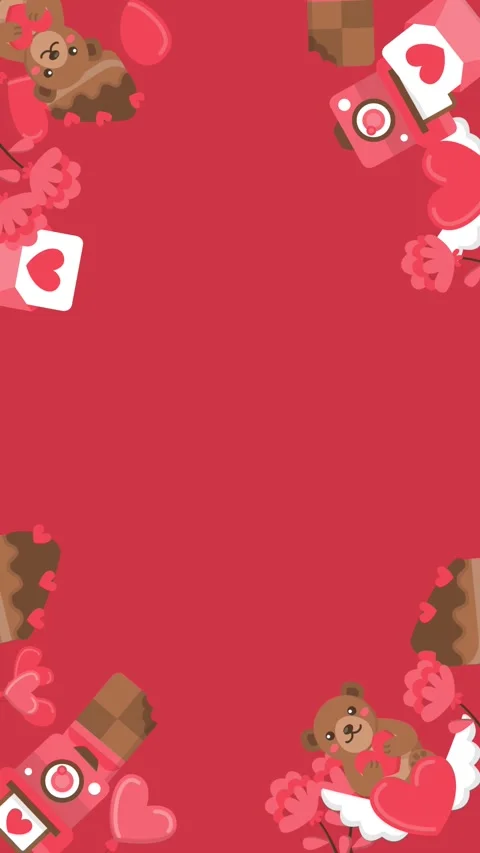 Valentines background video Stock Footage 327949750