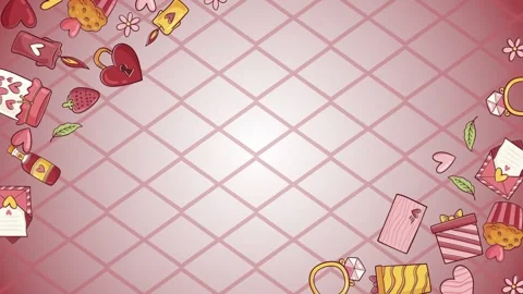 Valentines background video Stock Footage 327950115